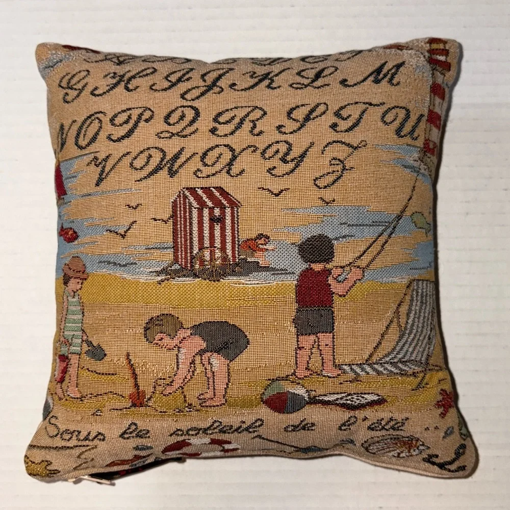 IOSIS for Goblys France tapestry decorative pillows